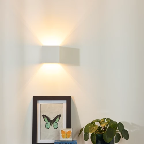 Lucide GIPSY - Applique murale - 1xG9 - Blanc - ambiance 1
